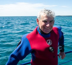 Blue North President Bob Belcher