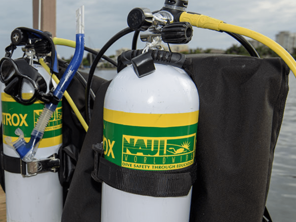 Nitrox dive tank