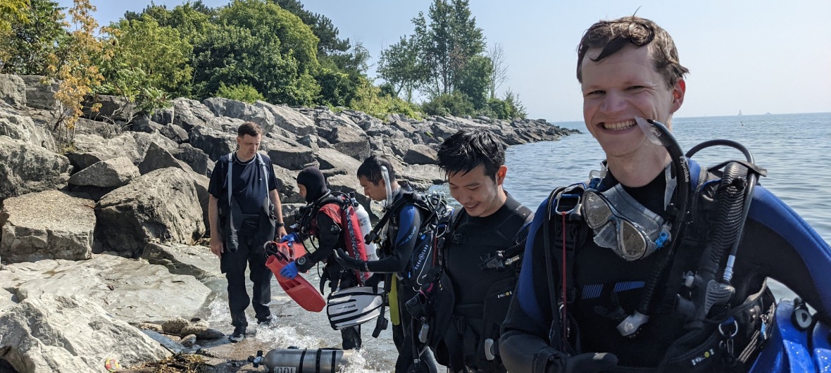 Scuba Certification completed with Blue North Scuba