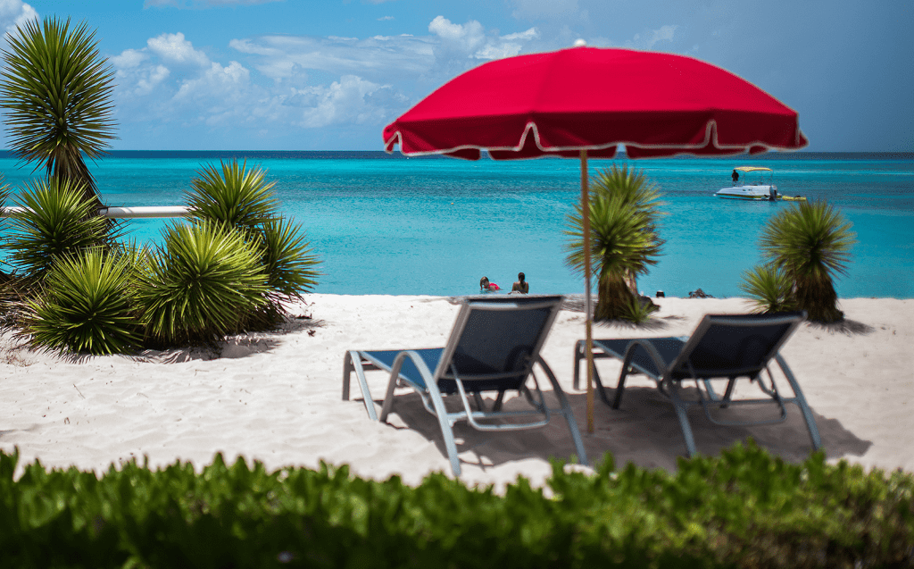 Bohio Resort, Turks and Caicos, relaxing at the beach