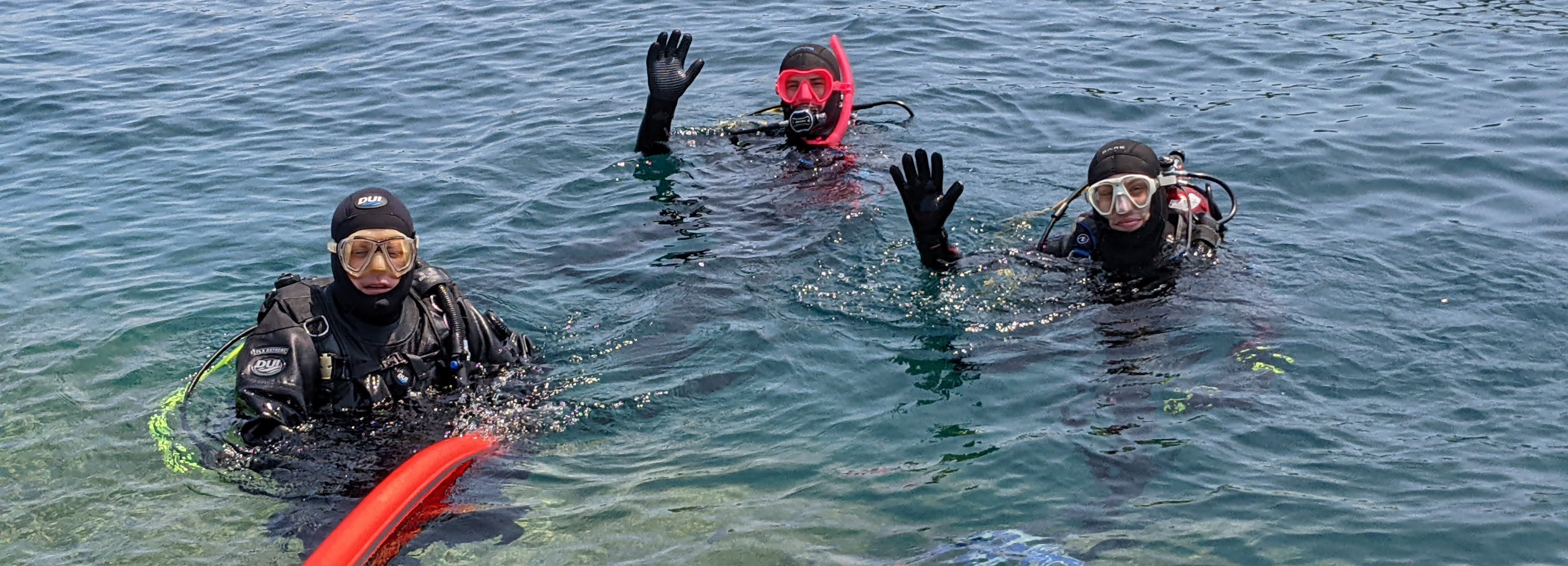 divers certification - with Blue North Scuba Club, Toronto