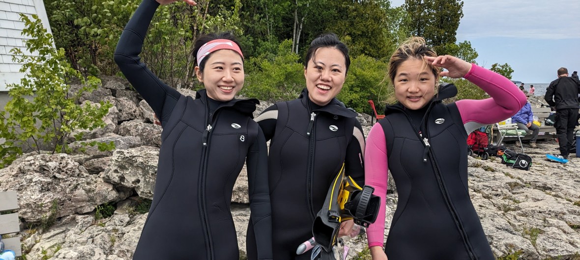 Blue North Scuba Club Certification Weekend June 2025